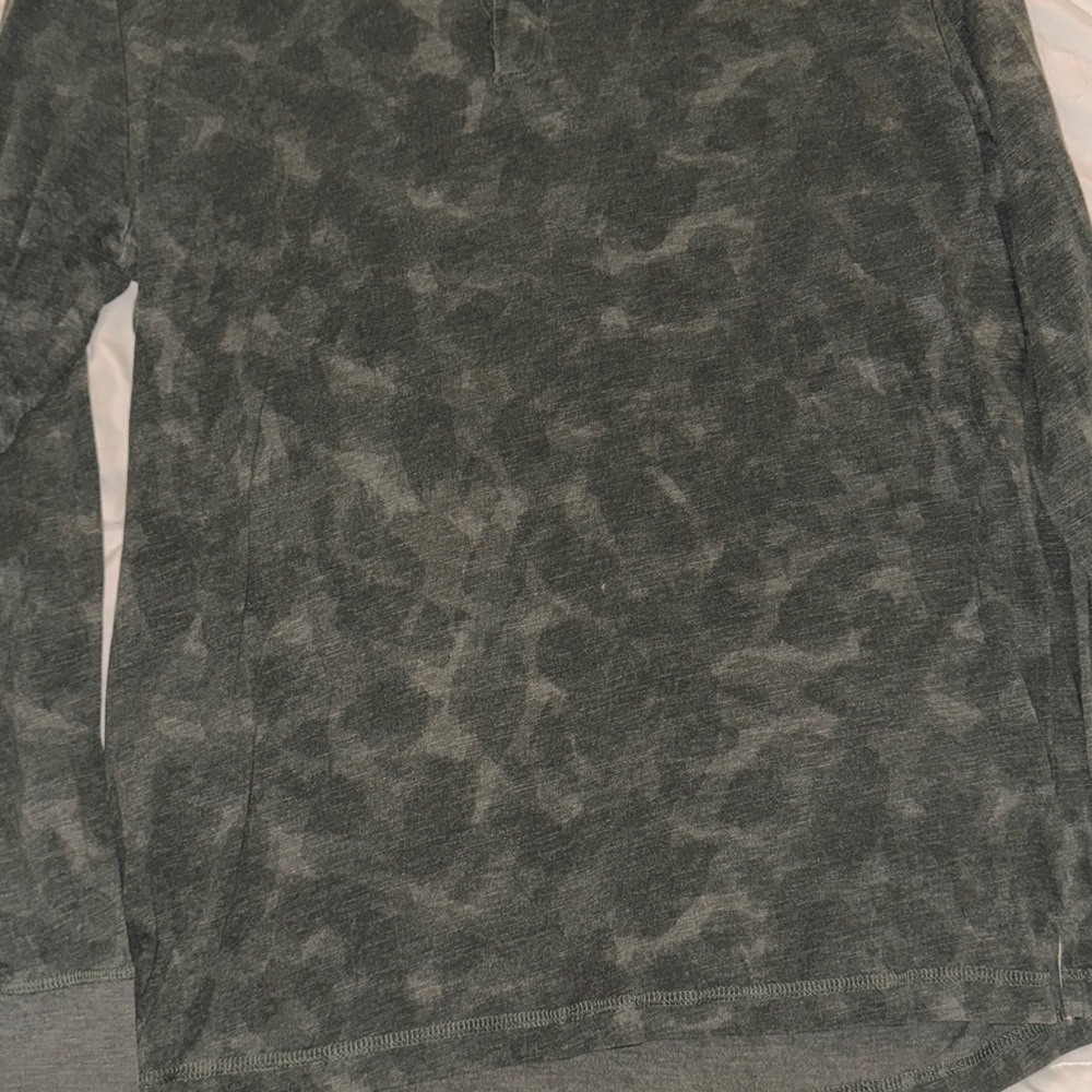 Weatherproof Green Camouflage Henley